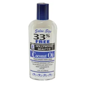 Hollywood Beauty Coconut Oil Moisturizer Hair & Skin 236ml