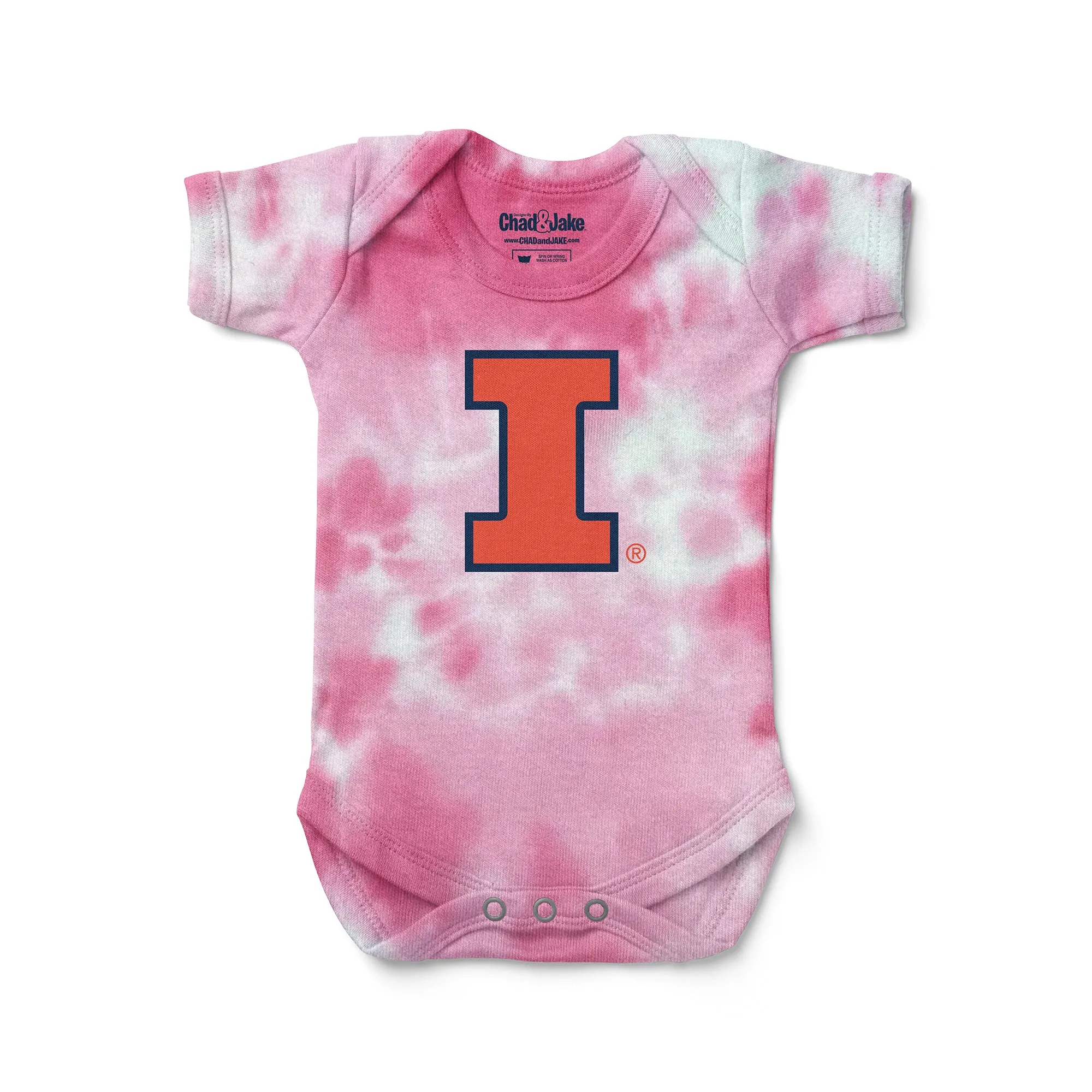 Illinois Fighting Illini Tie Dye Bodysuit