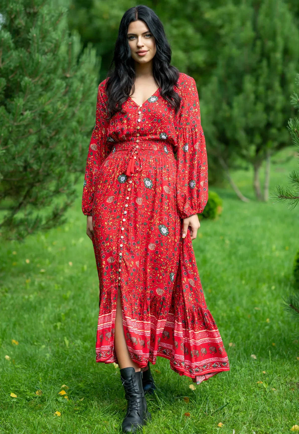 Imone Red Peper Dress