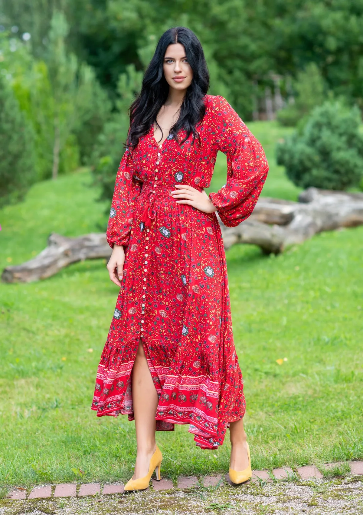 Imone Red Peper Dress