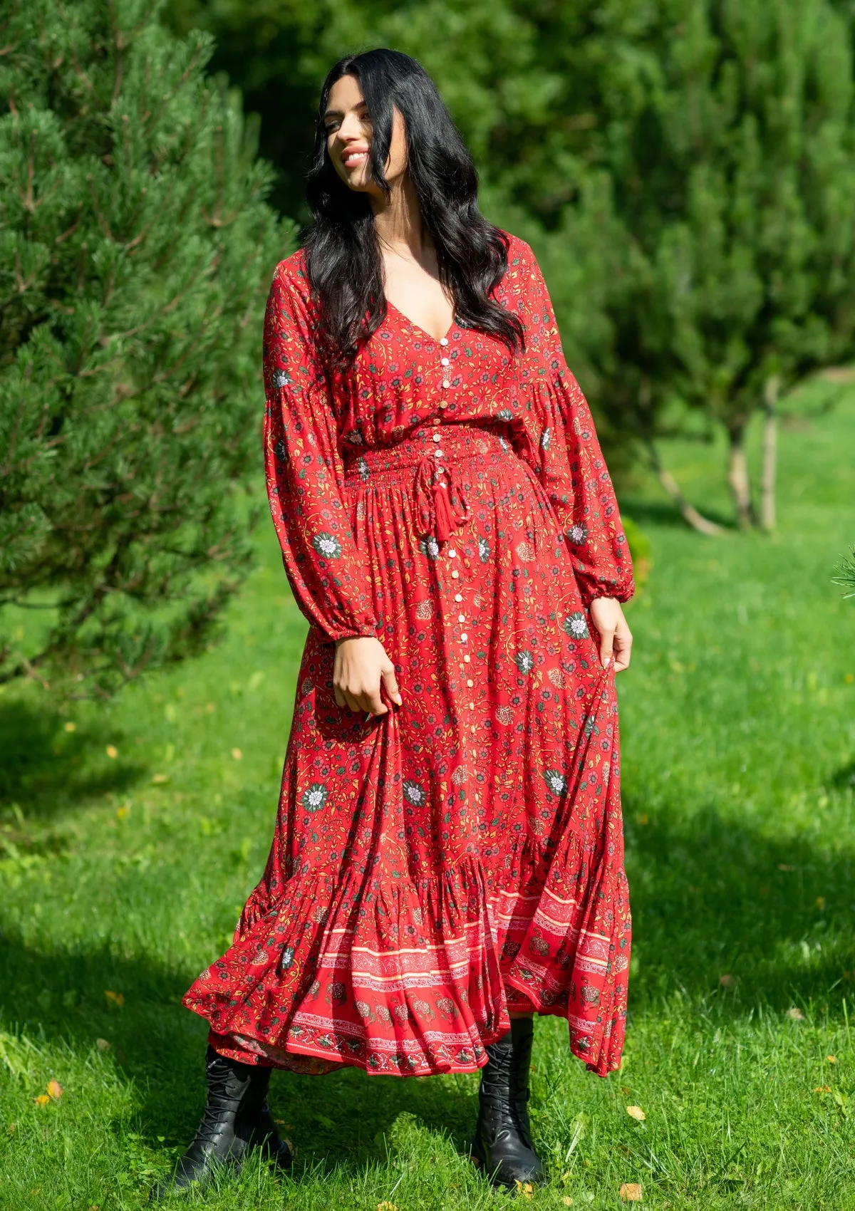 Imone Red Peper Dress