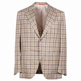 Isaia Wool-Silk-Linen Sport Coat