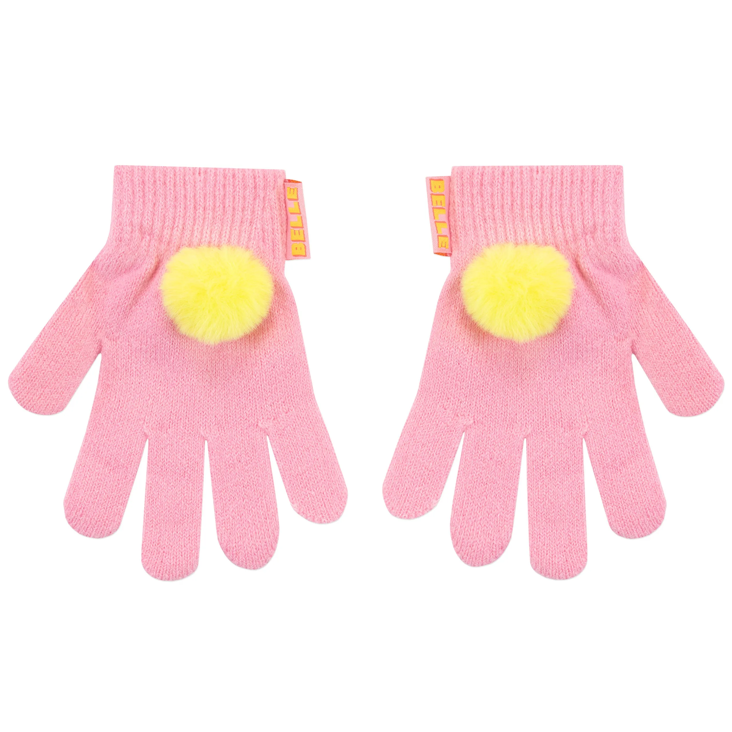 Kids Belle Winter Hat and Gloves Set