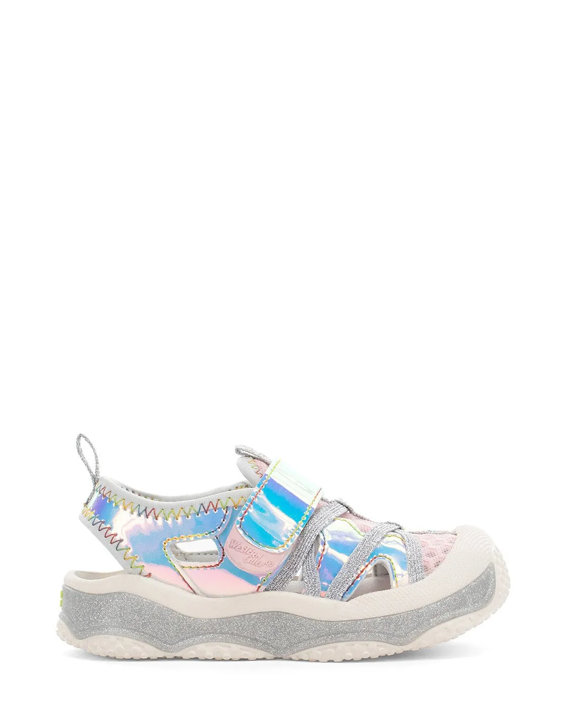 Kids Shore Runner Sandal - Silver