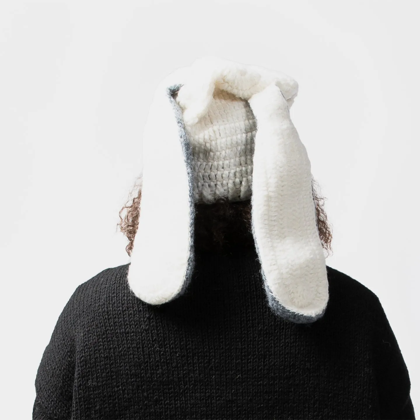 Knit Beanie-Rabbite