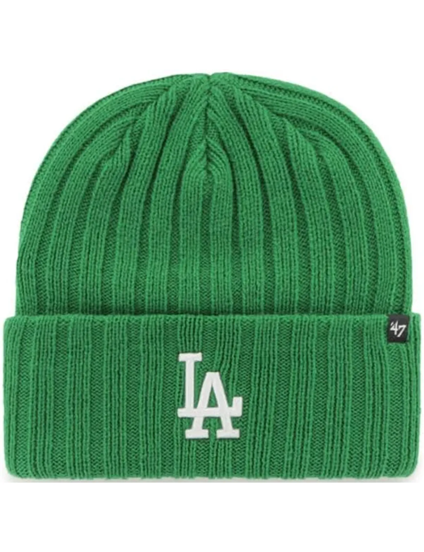 LA Dodgers Haymaker Cuff Knit Beanie, Kelly Green