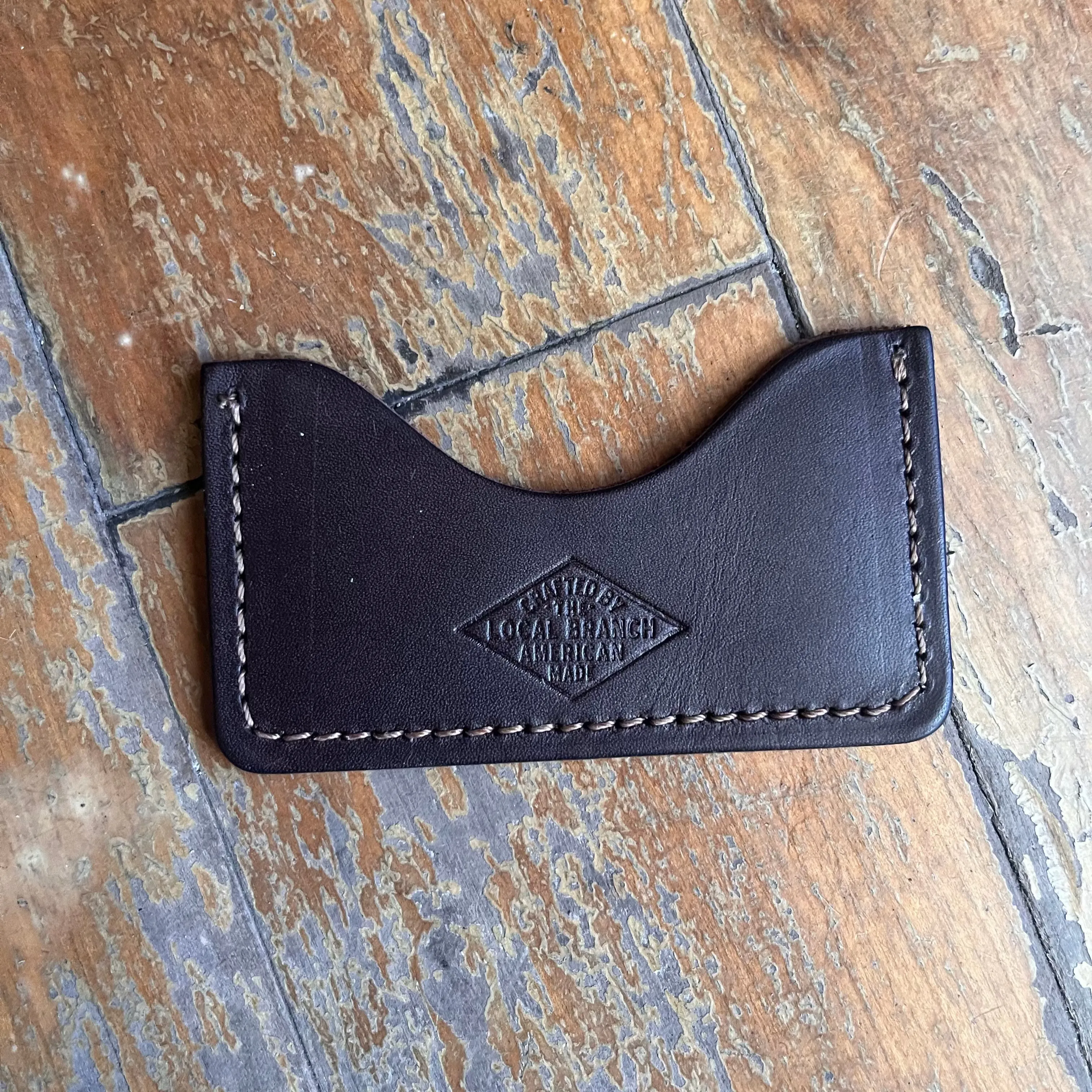 Leather Slip Wallet - USA Made