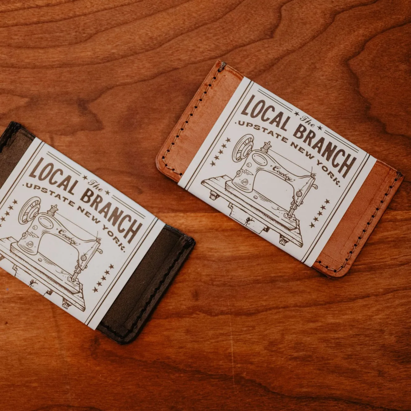 Leather Slip Wallet - USA Made