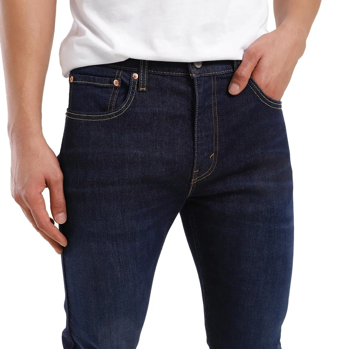 Levi's Men's Tapered Jeans (A7086-0147_Blue