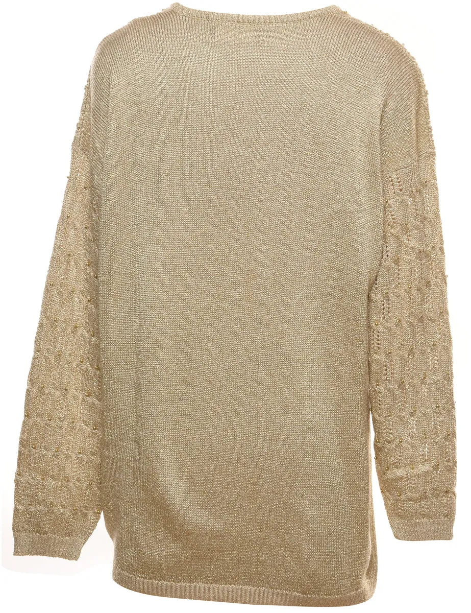 Light Brown Jumper - L