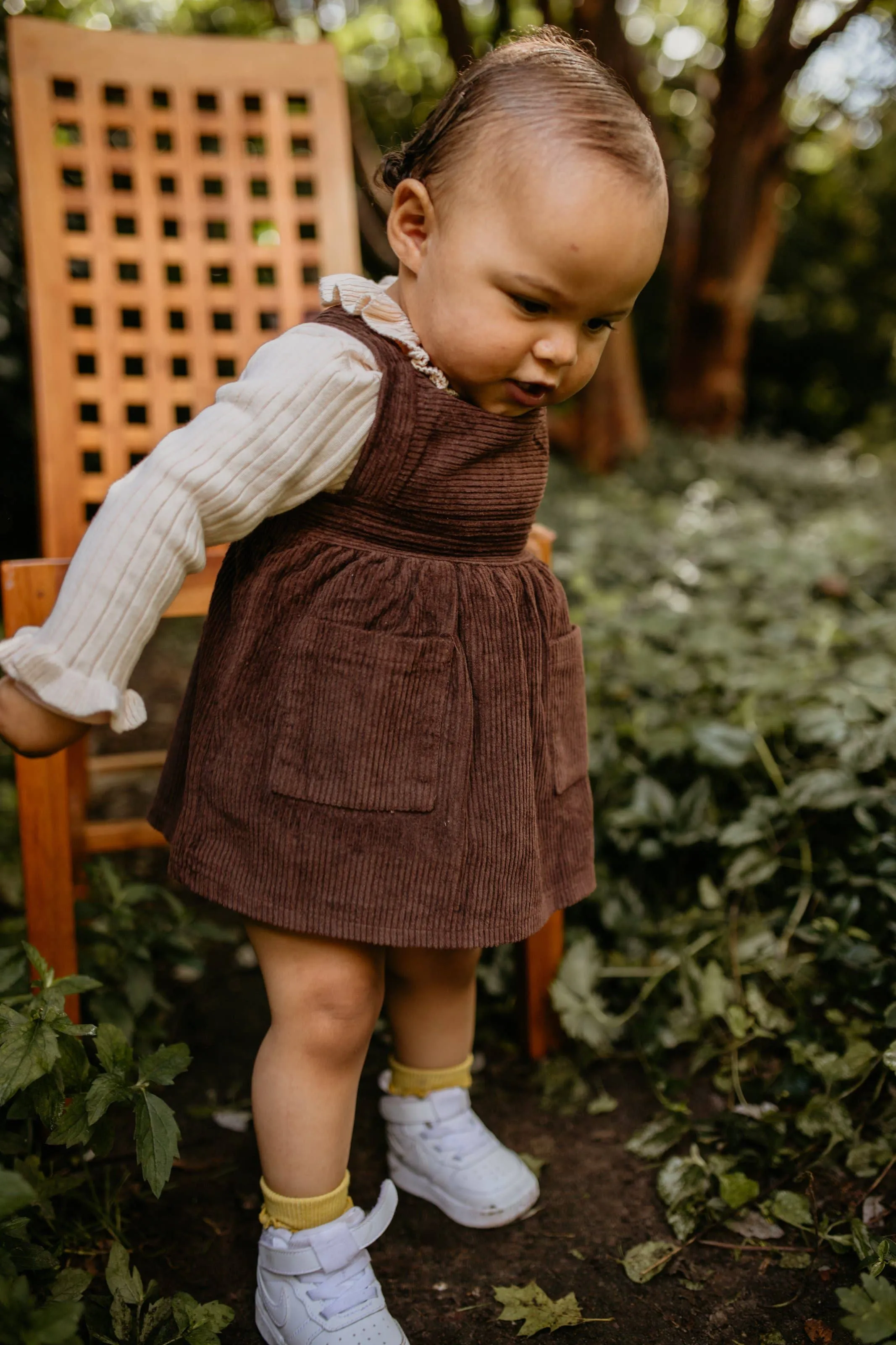 Luna Pinafore Dress