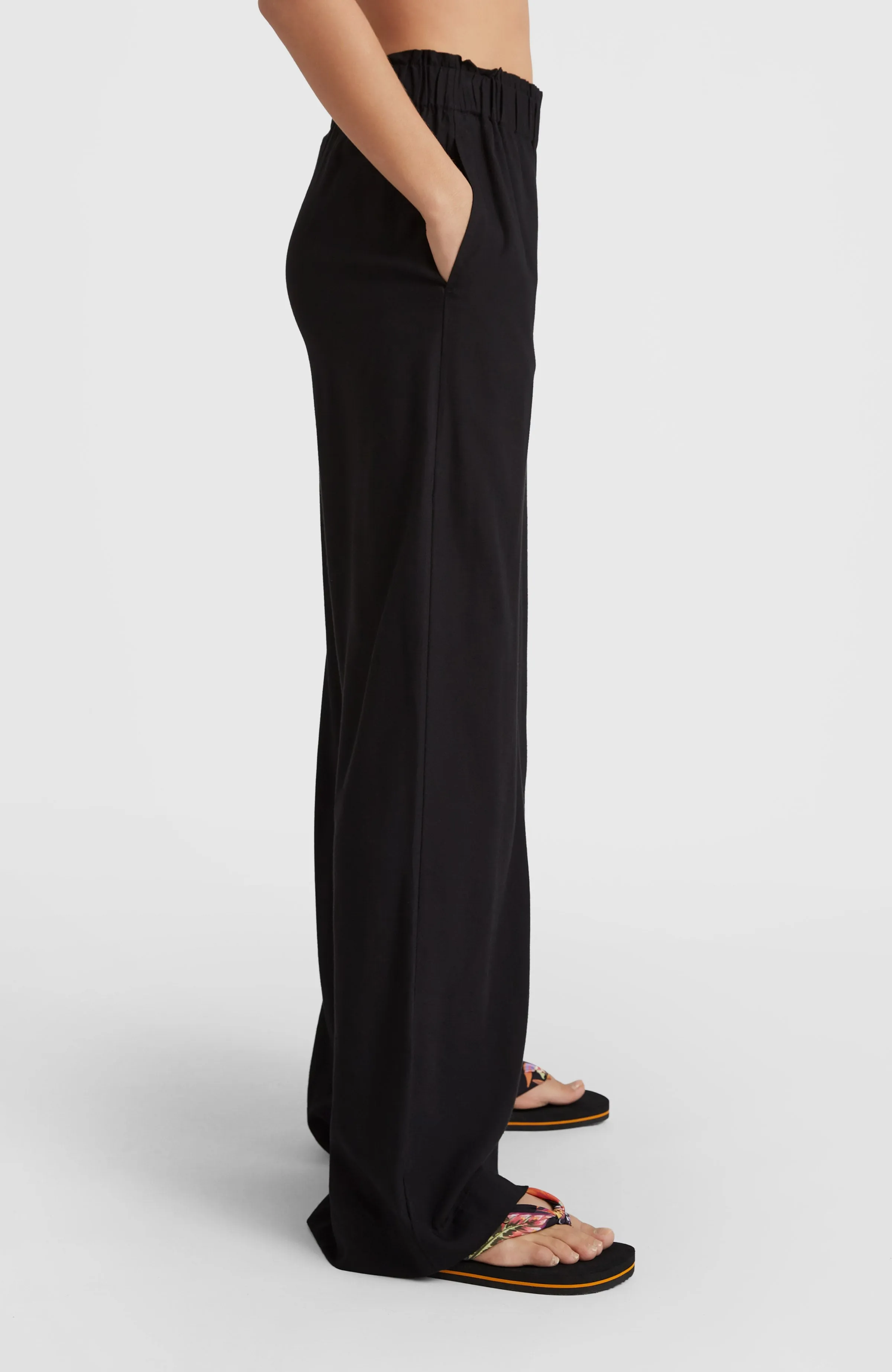 Malia High-Waist Beach Pants | Black Out