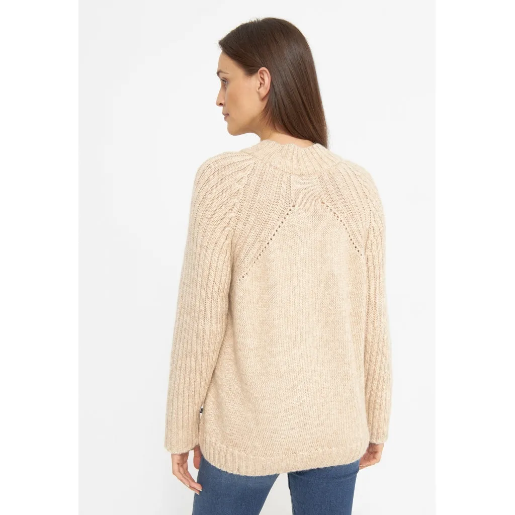 Marnie Knit Turtle Neck - Måneskin