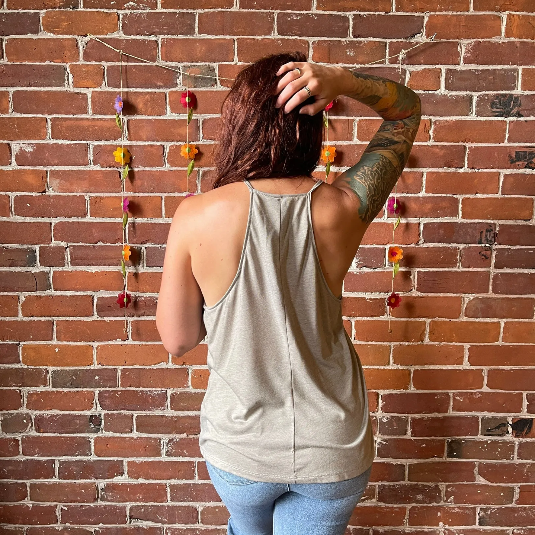 Nature Walk Collections Hand Printed Tank Top