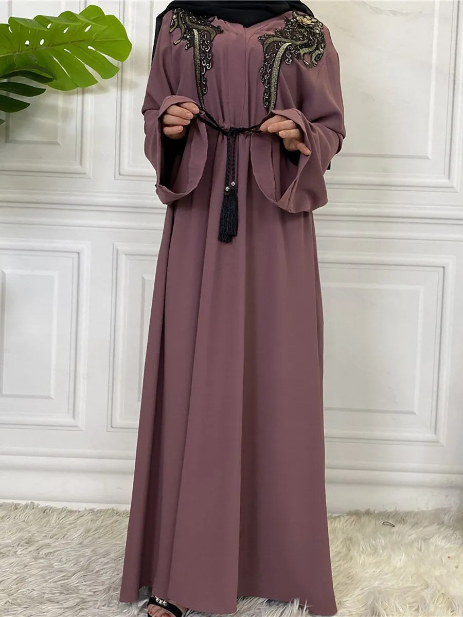 New Closed Abaya Dress