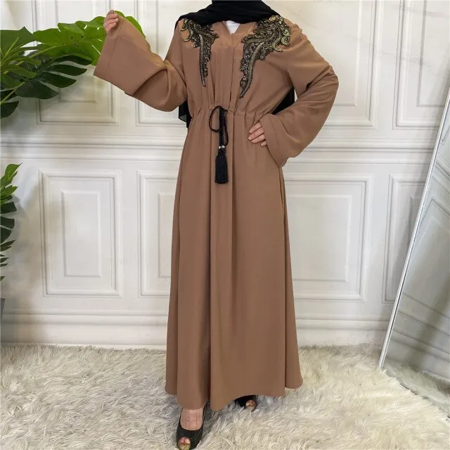 New Closed Abaya Dress