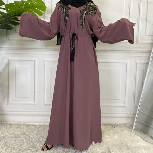 New Closed Abaya Dress