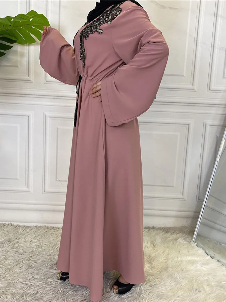 New Closed Abaya Dress