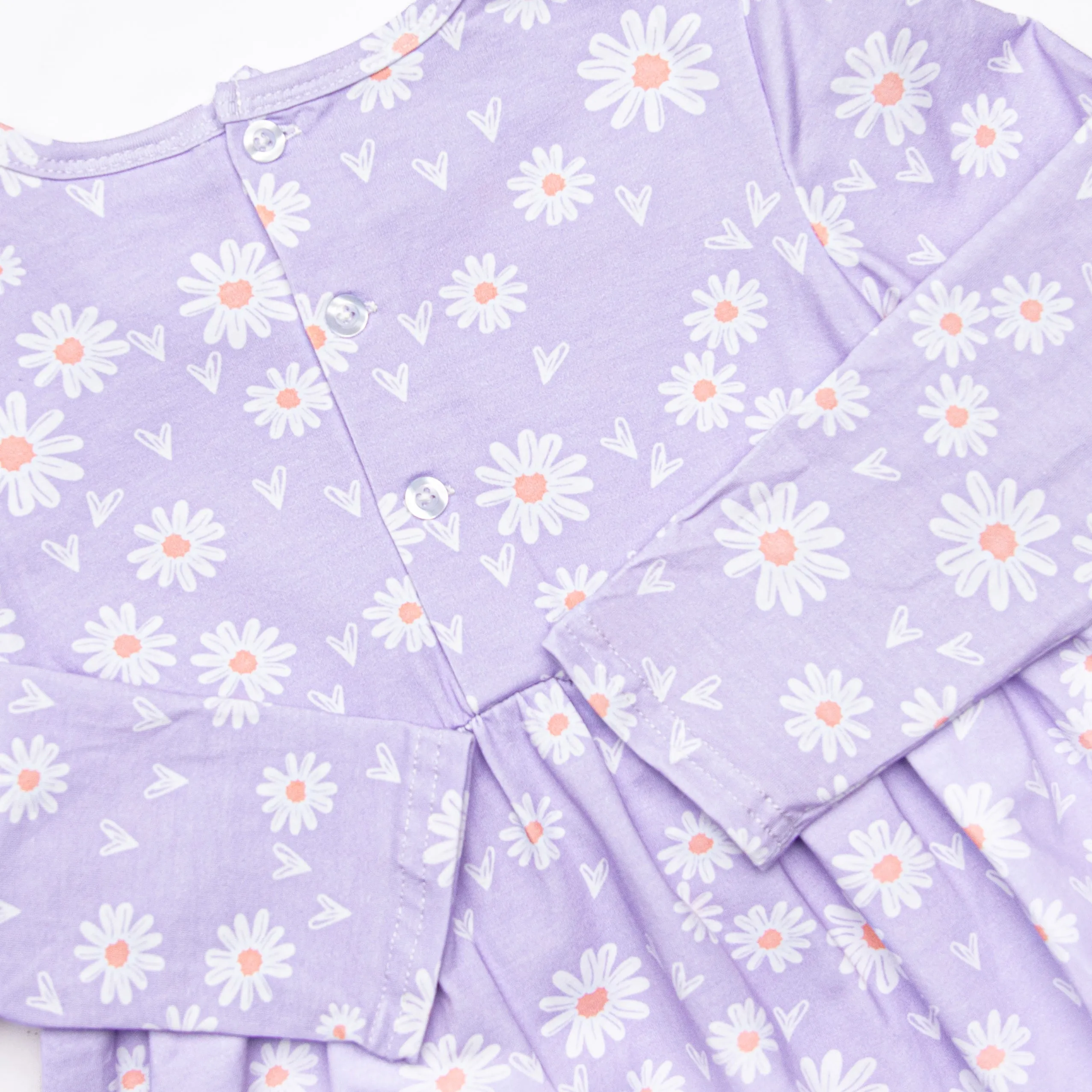 Peace, Love, and Daisy Dress, Purple