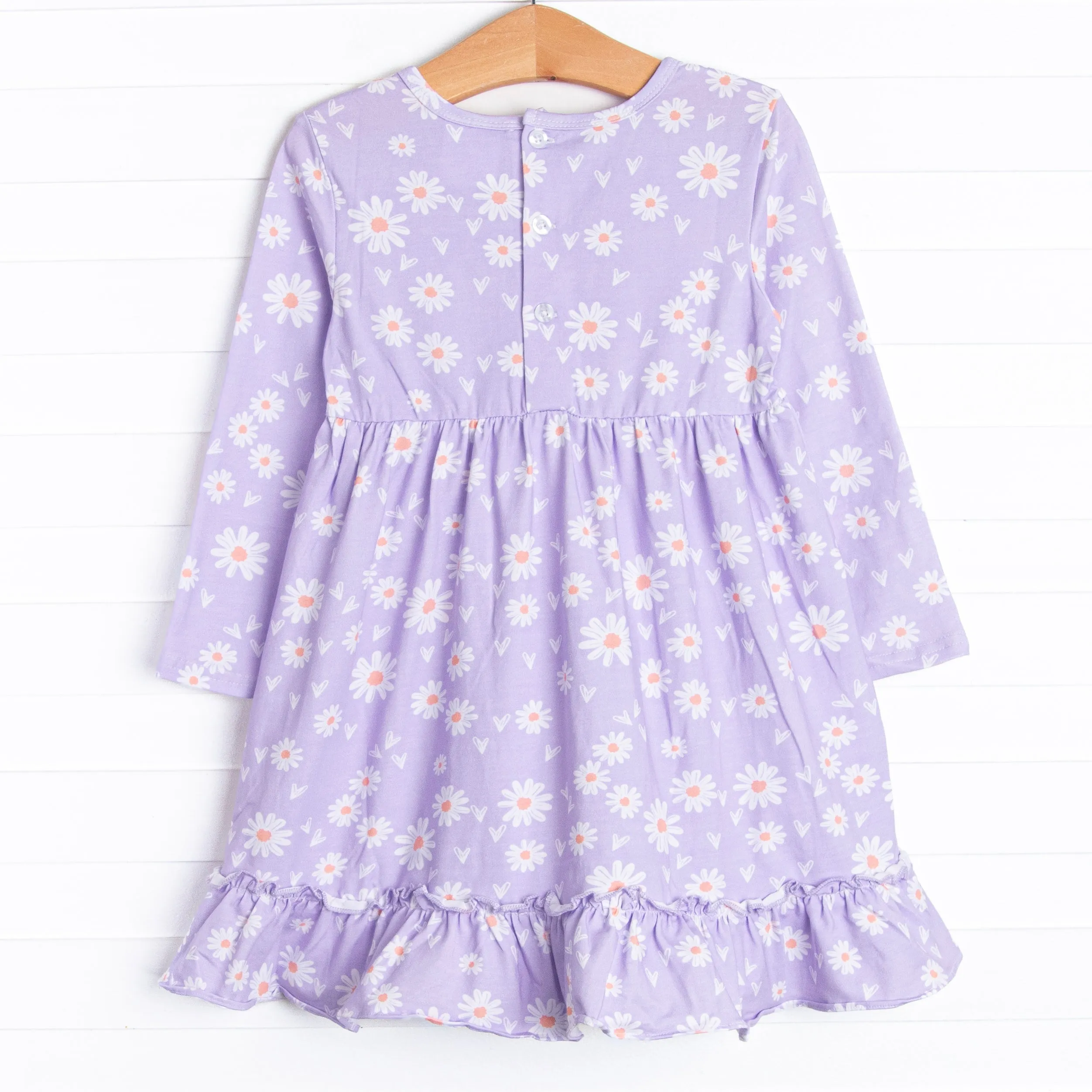 Peace, Love, and Daisy Dress, Purple