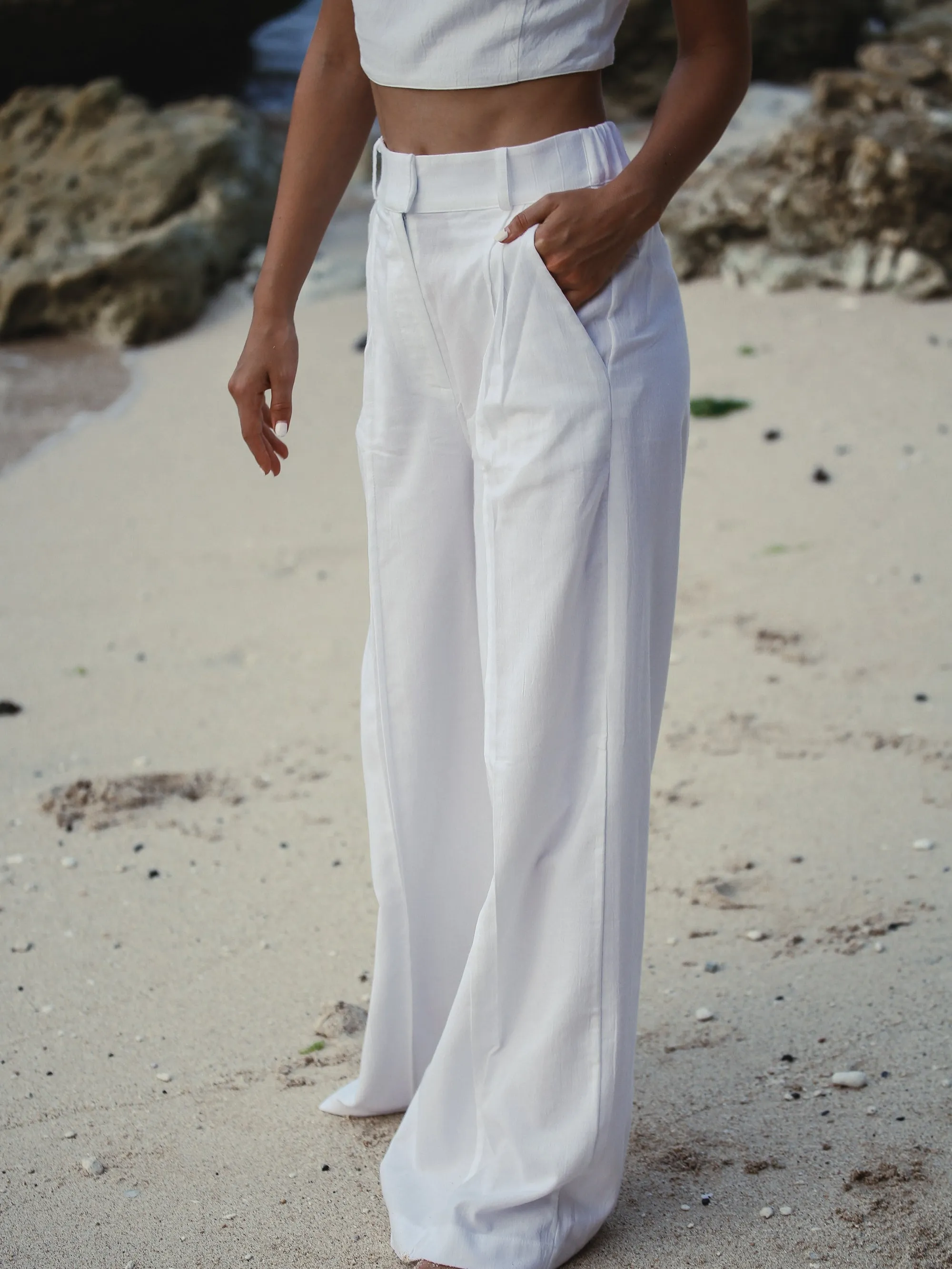 Pera Pants - White