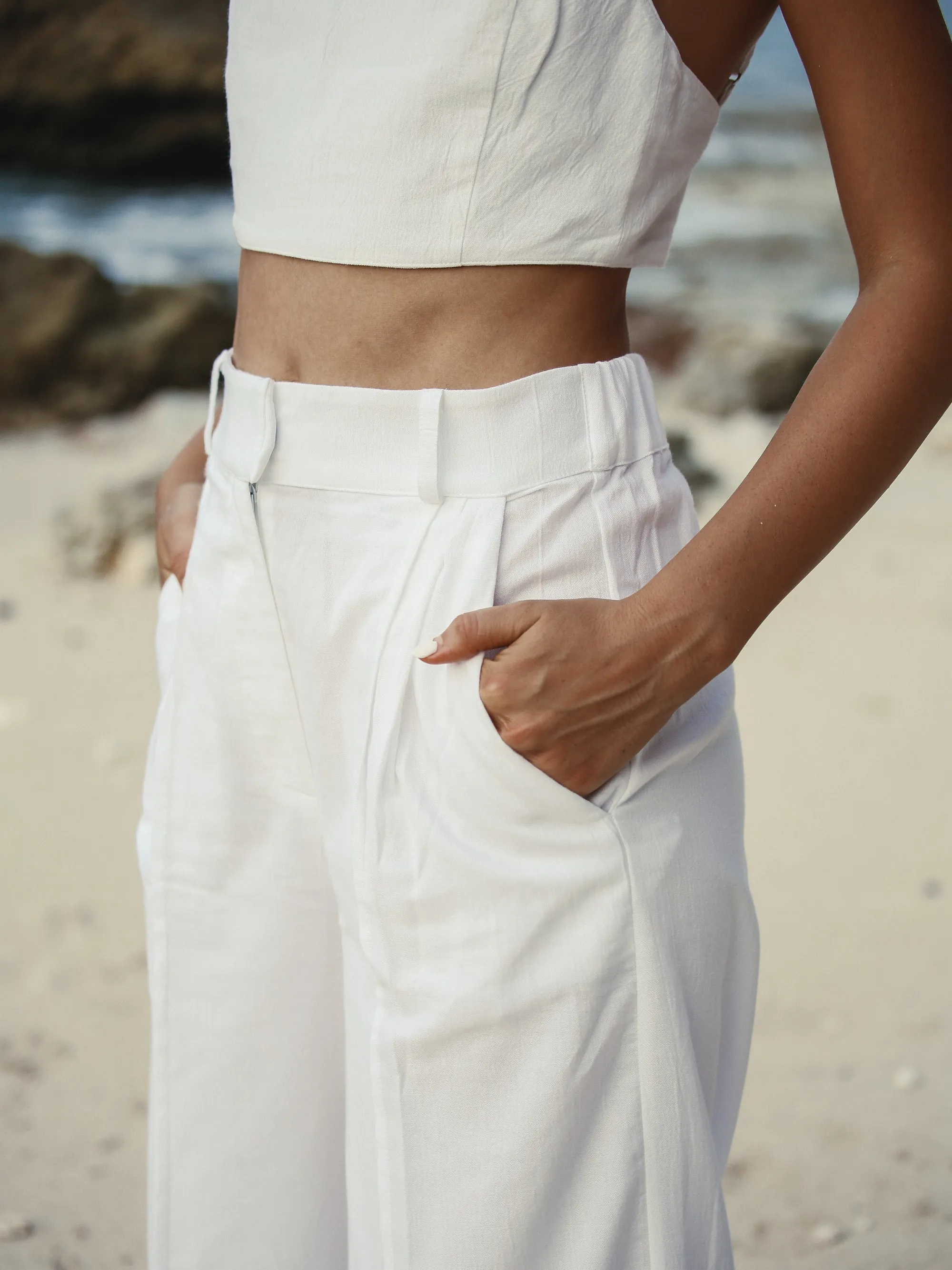 Pera Pants - White