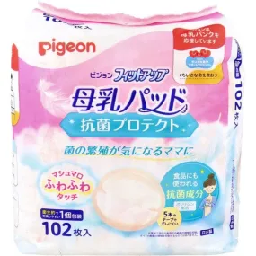 Pigeon - Maternity Nursing Breast Pads Fit Up Series Antibacterial Protection (102 Pieces)