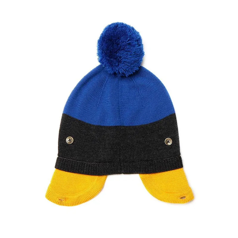 Pilot beanie - blue