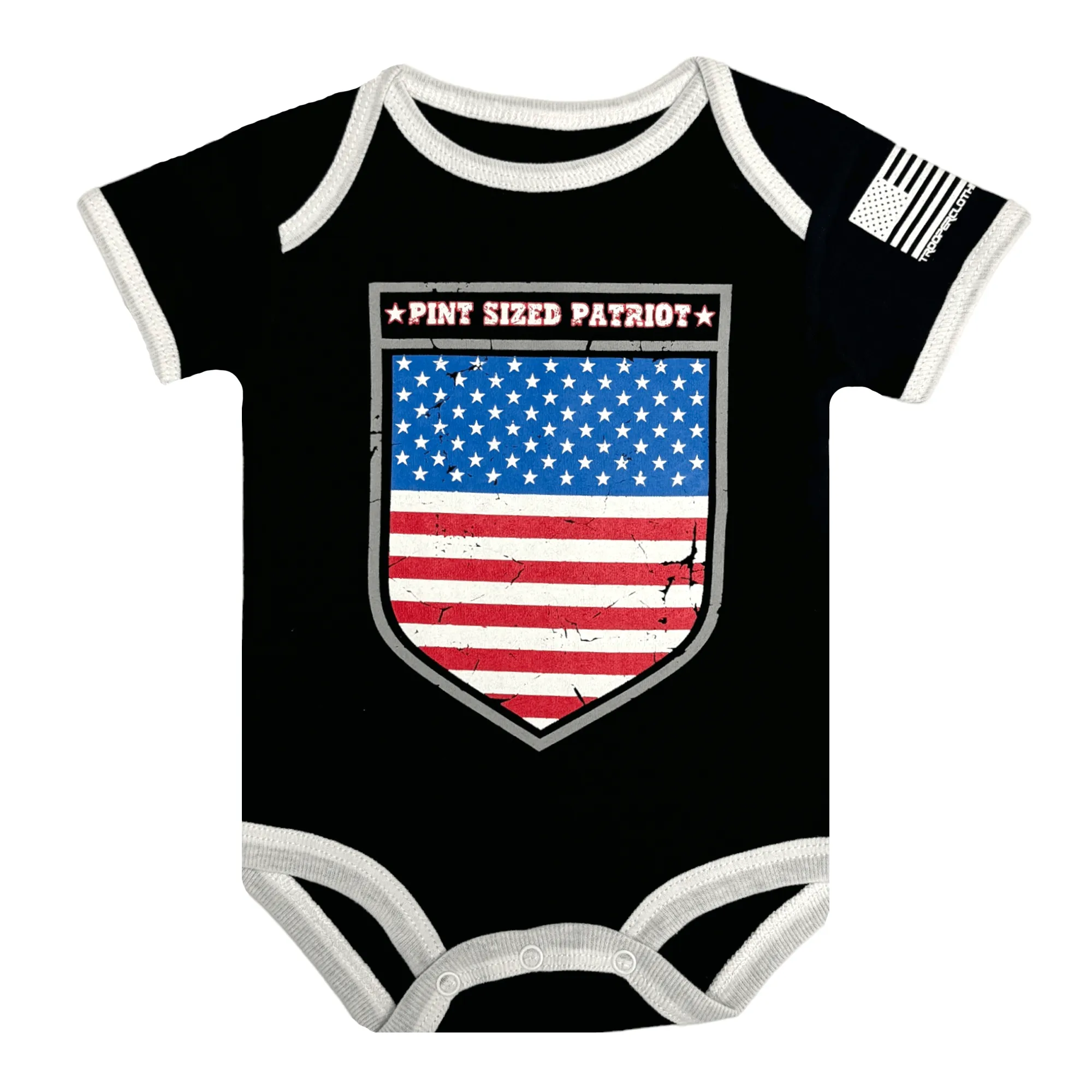 Pint Sized Patriot Baby Bodysuit