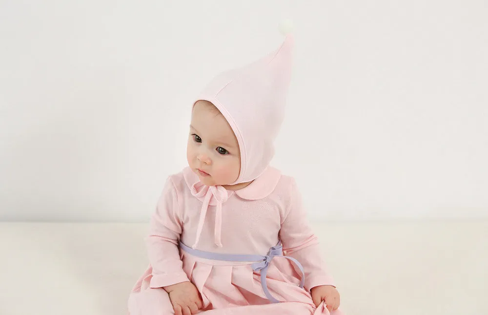 Pom & Pixie Pink Bonnet