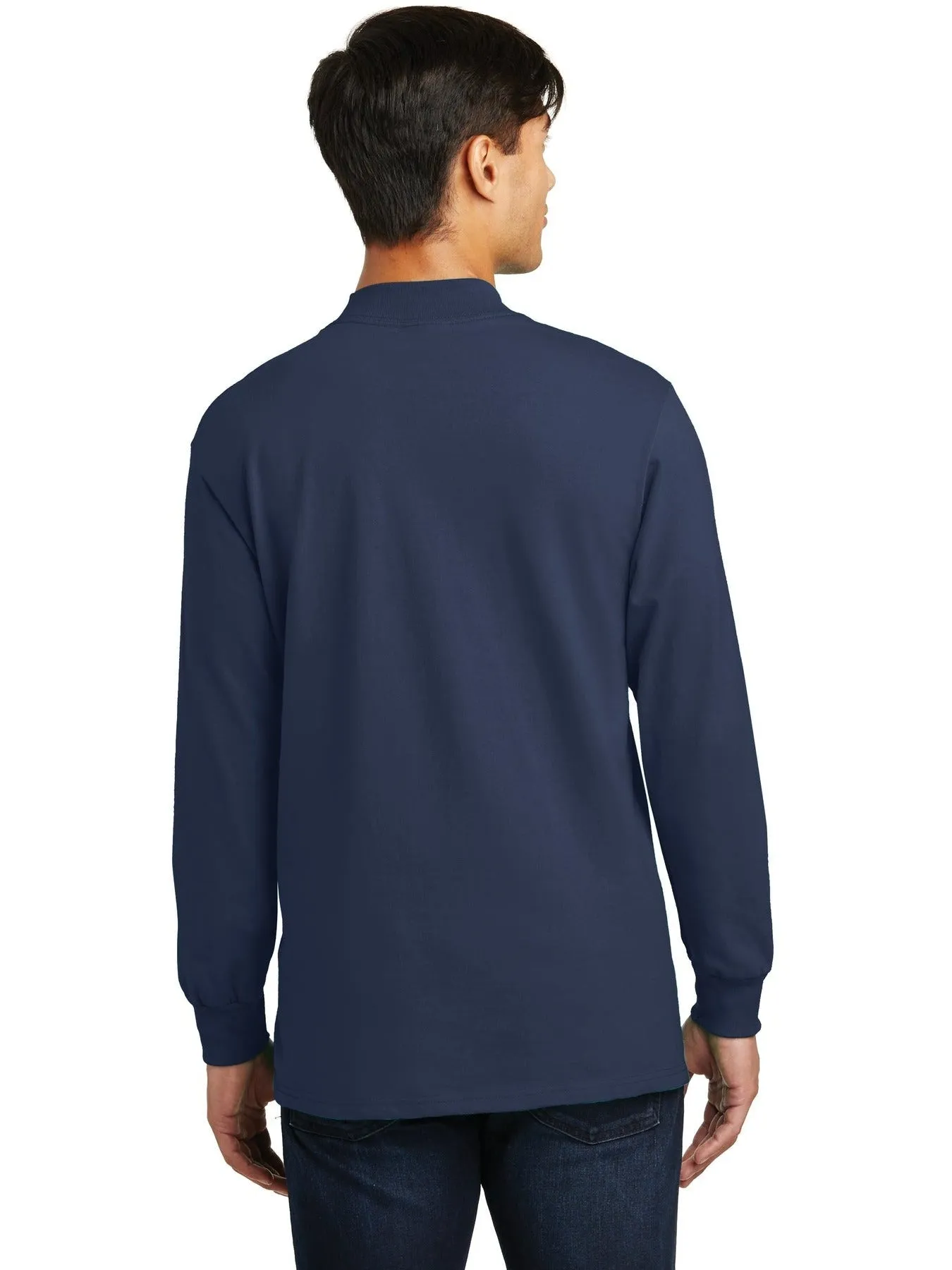 Port & Company Essential Mock Turtleneck