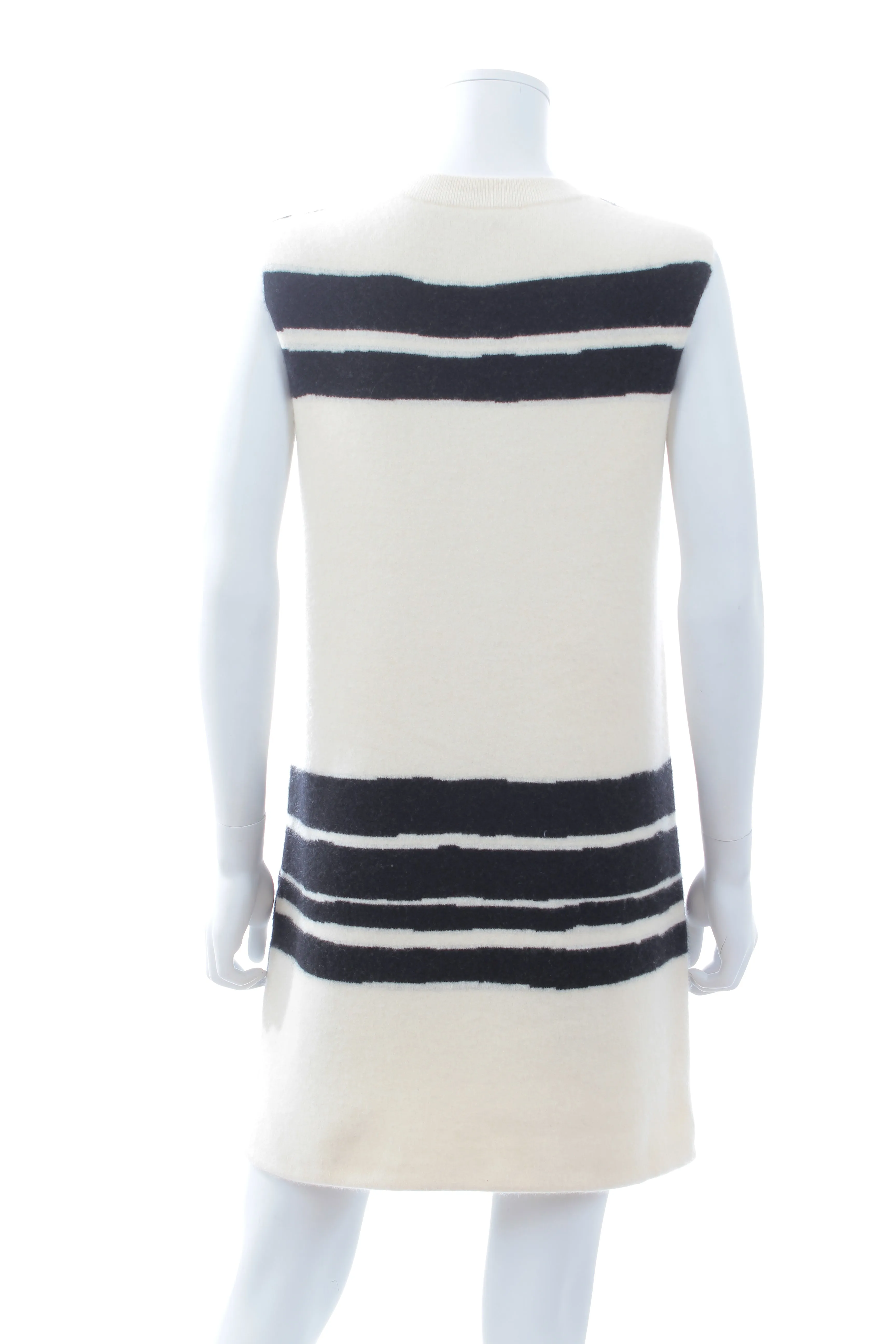 Proenza Schouler Wool and Cashmere-Blend Striped Knit Dress