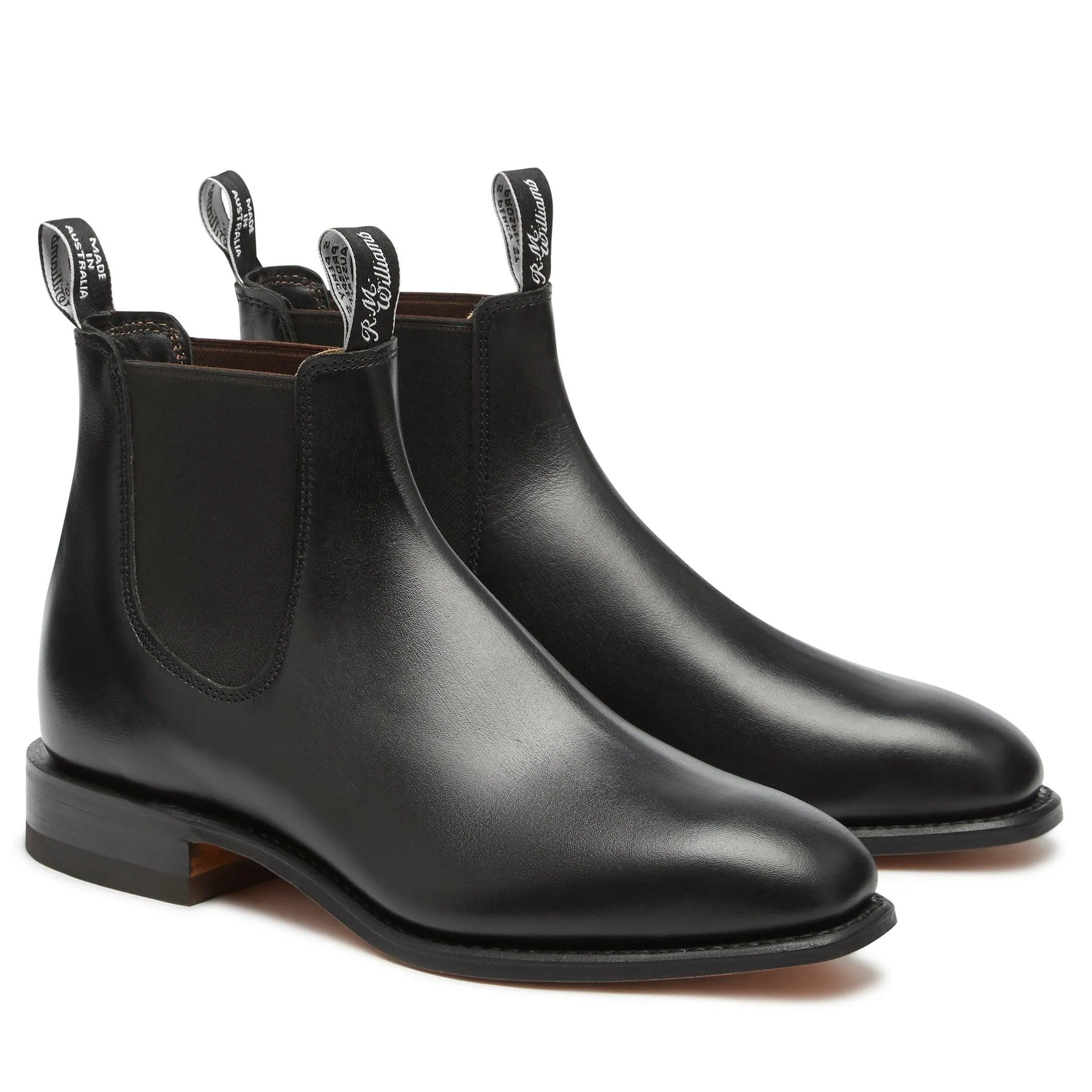 R.M. Williams Comfort Craftsman H Width Black