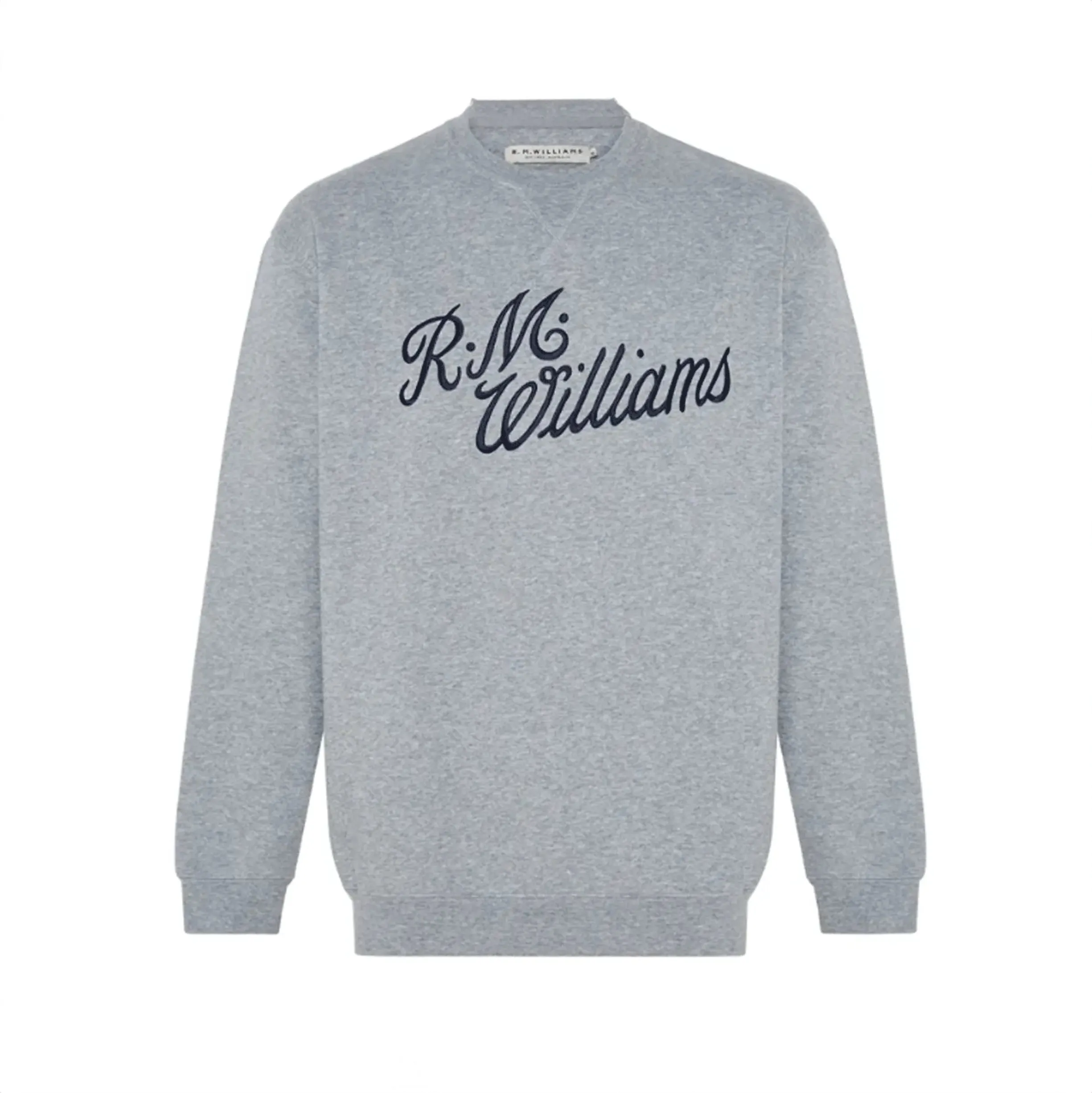 R.M. Williams Mens Script Crew Neck