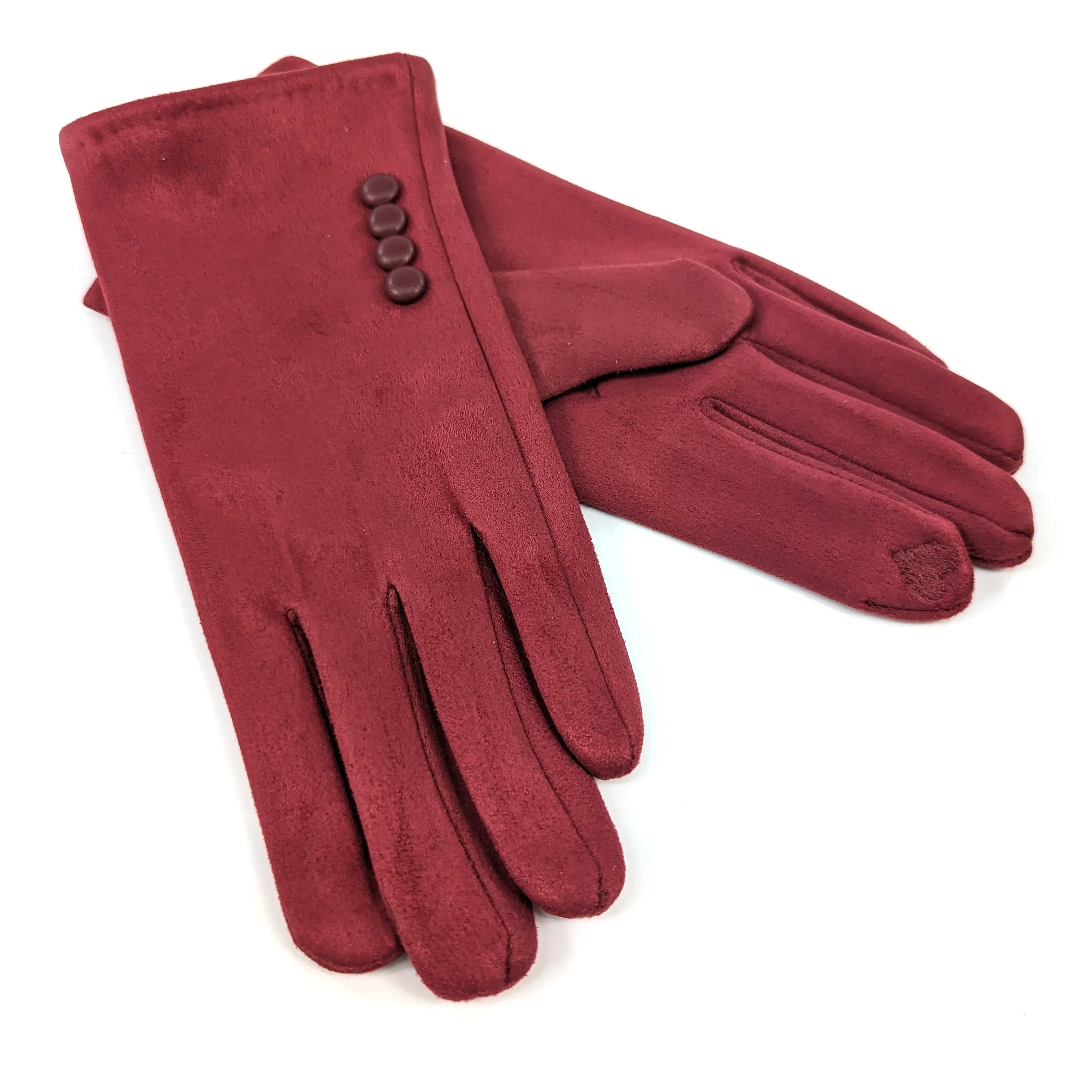 Ruby Red Hat & Glove Gift Set