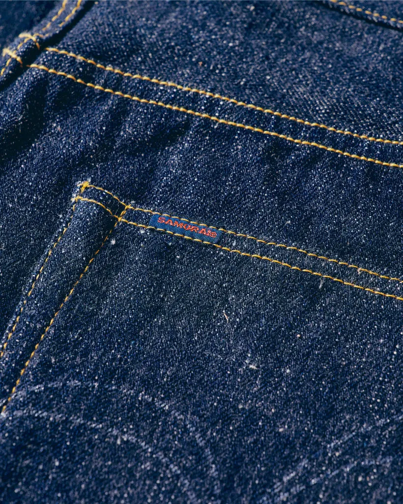 Samurai Jeans S3000VXII Relaxed Straight 17oz Bushido Selvedge Jeans - Indigo Onewash