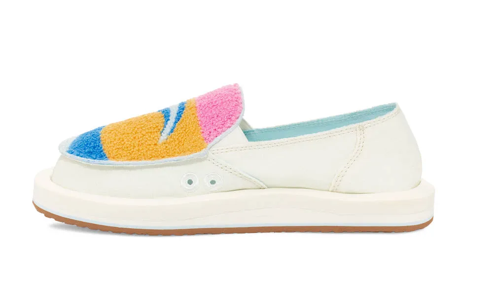 Sanuk Womens Donna ST Shoreline White Multi