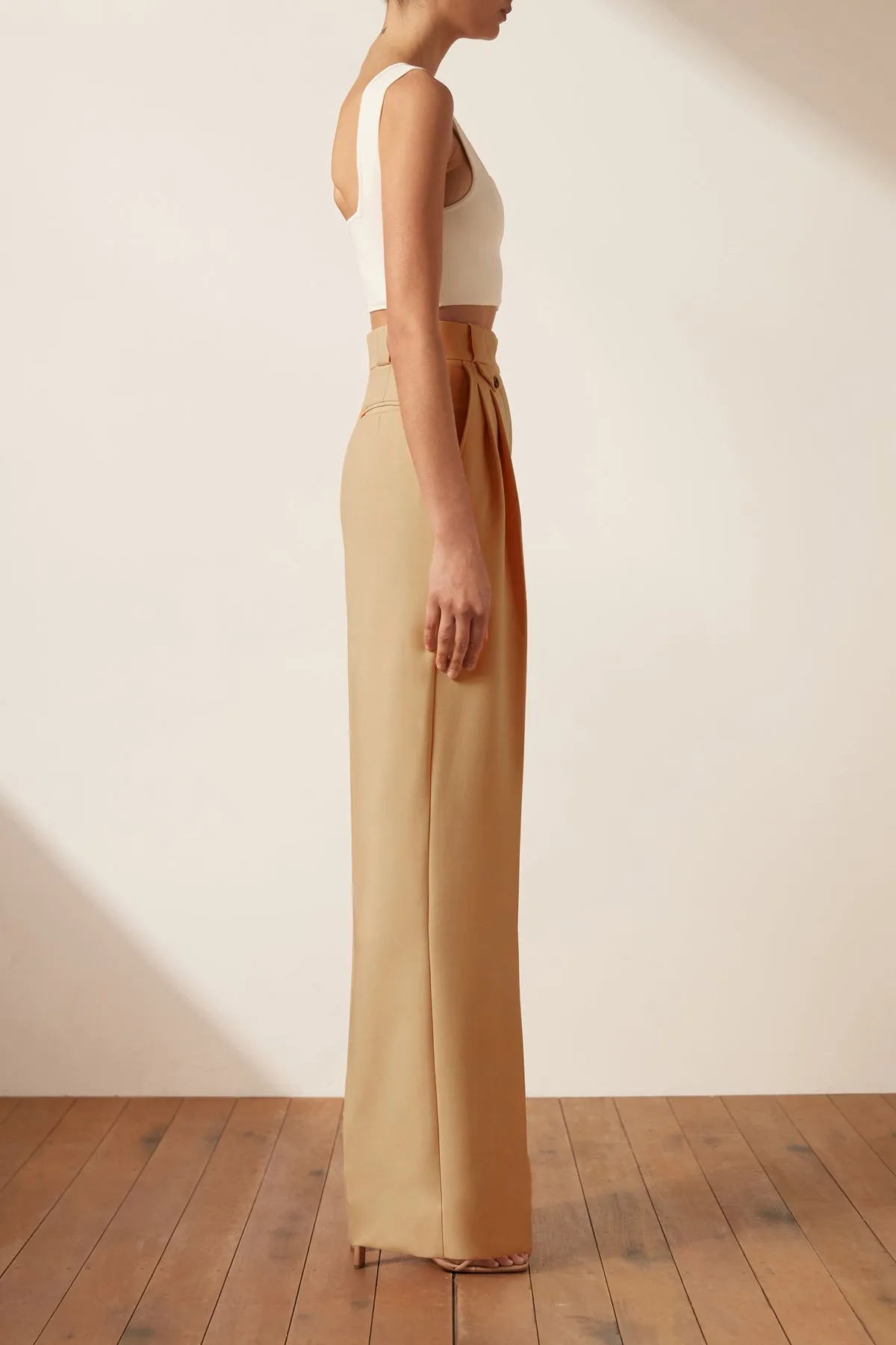 Shona Joy Ivy High Waist Tailored Pant