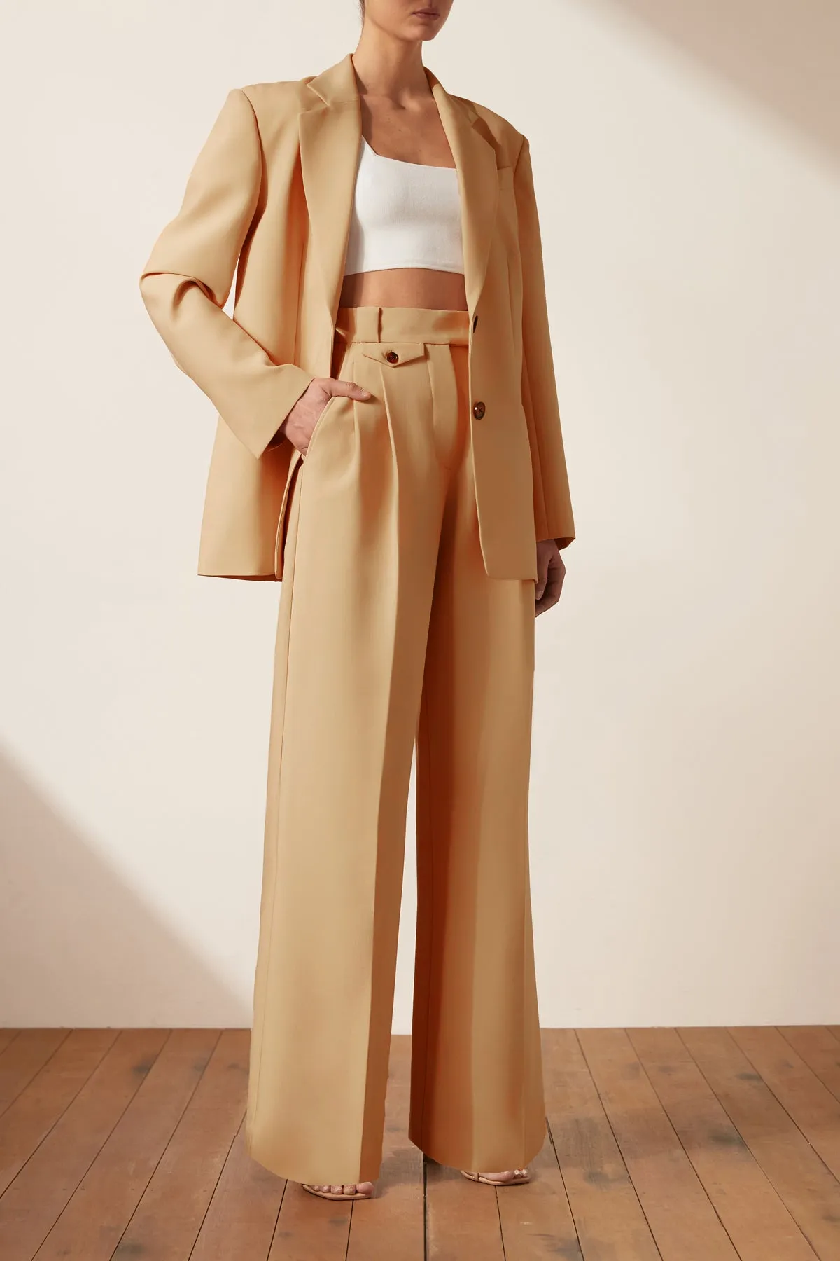 Shona Joy Ivy High Waist Tailored Pant