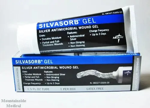 SilvaSorb Antimicrobial Wound Gel 1.5 oz tube