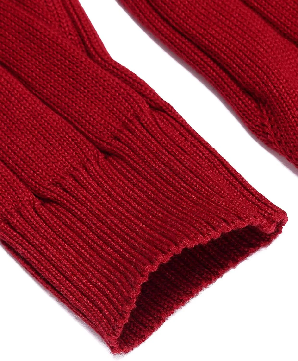 Slim Fit Turtleneck Knitted Pullover Sweaters (US Only)