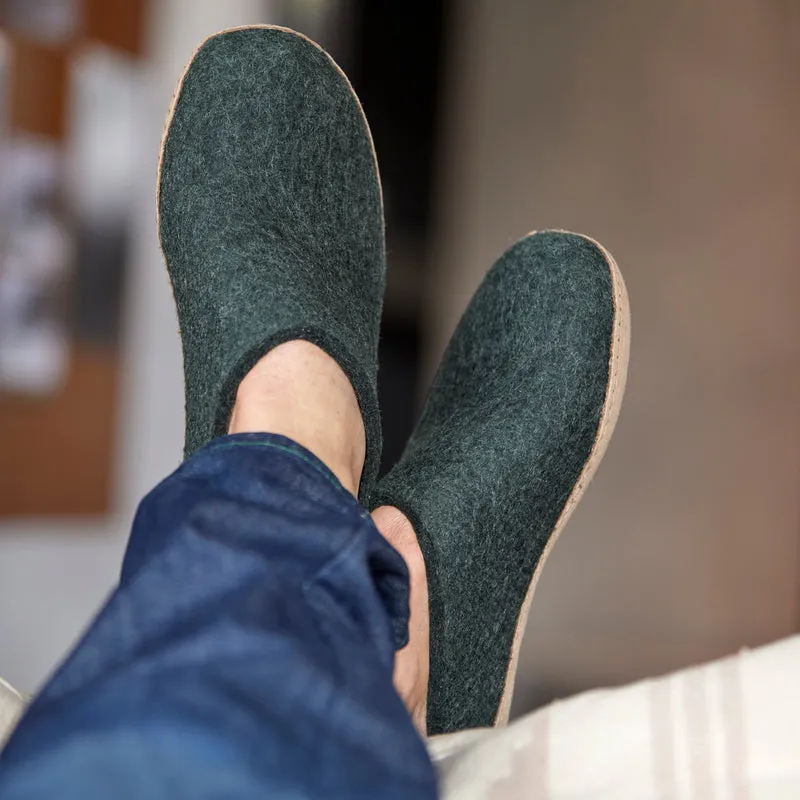 Slip-on Leather Sole