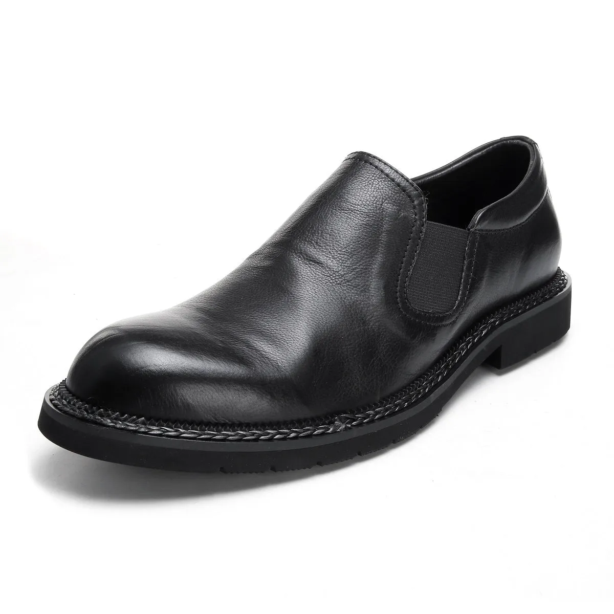 Solid Color Casual Loafers for Men