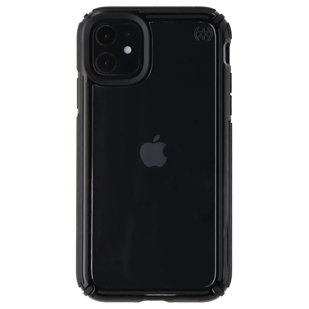 Speck Presidio V-Grip Series Case for Apple iPhone 11- Clear/Black