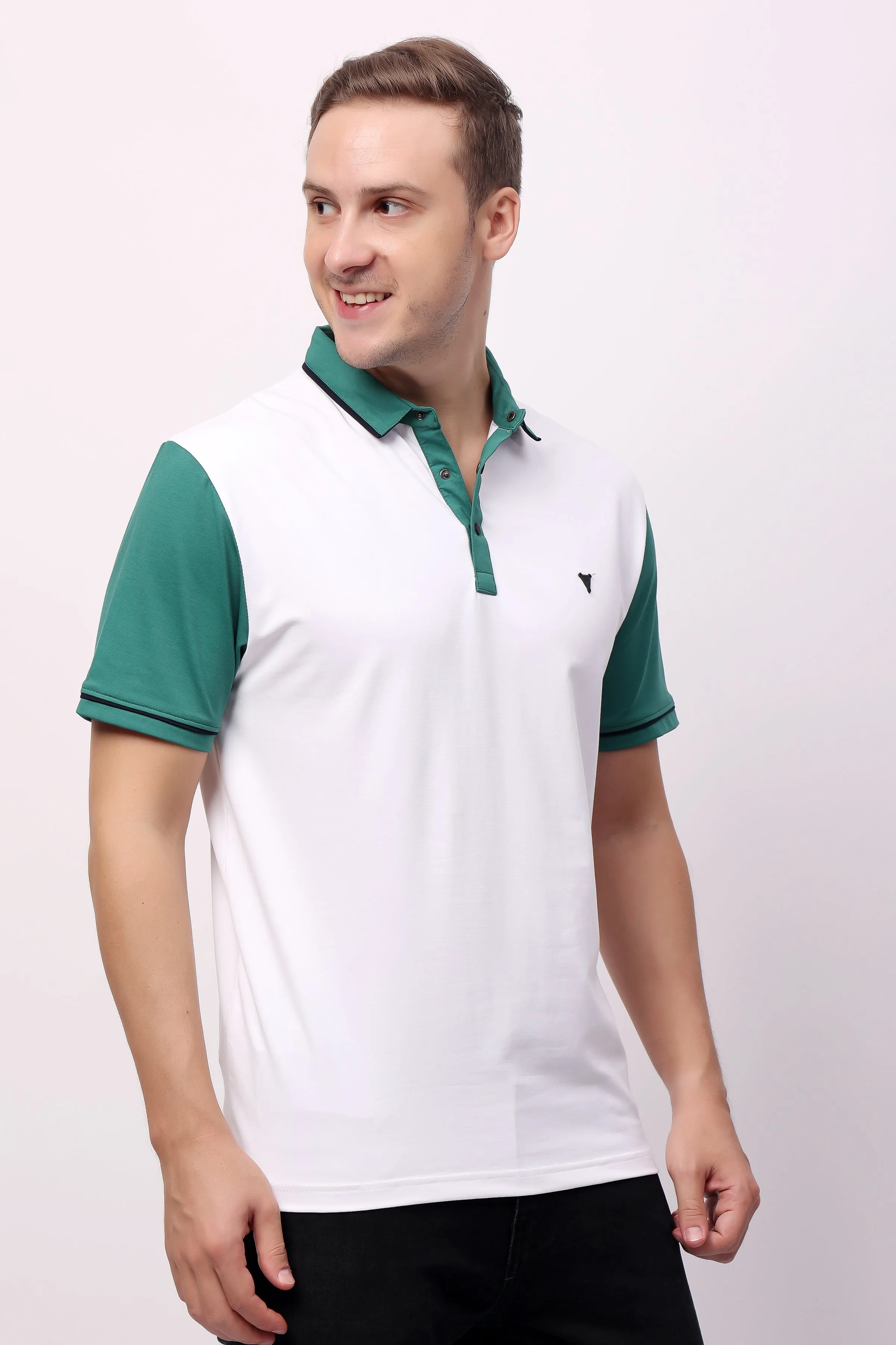 STYLOX SOLID POLO T-SHIRT FOR MEN