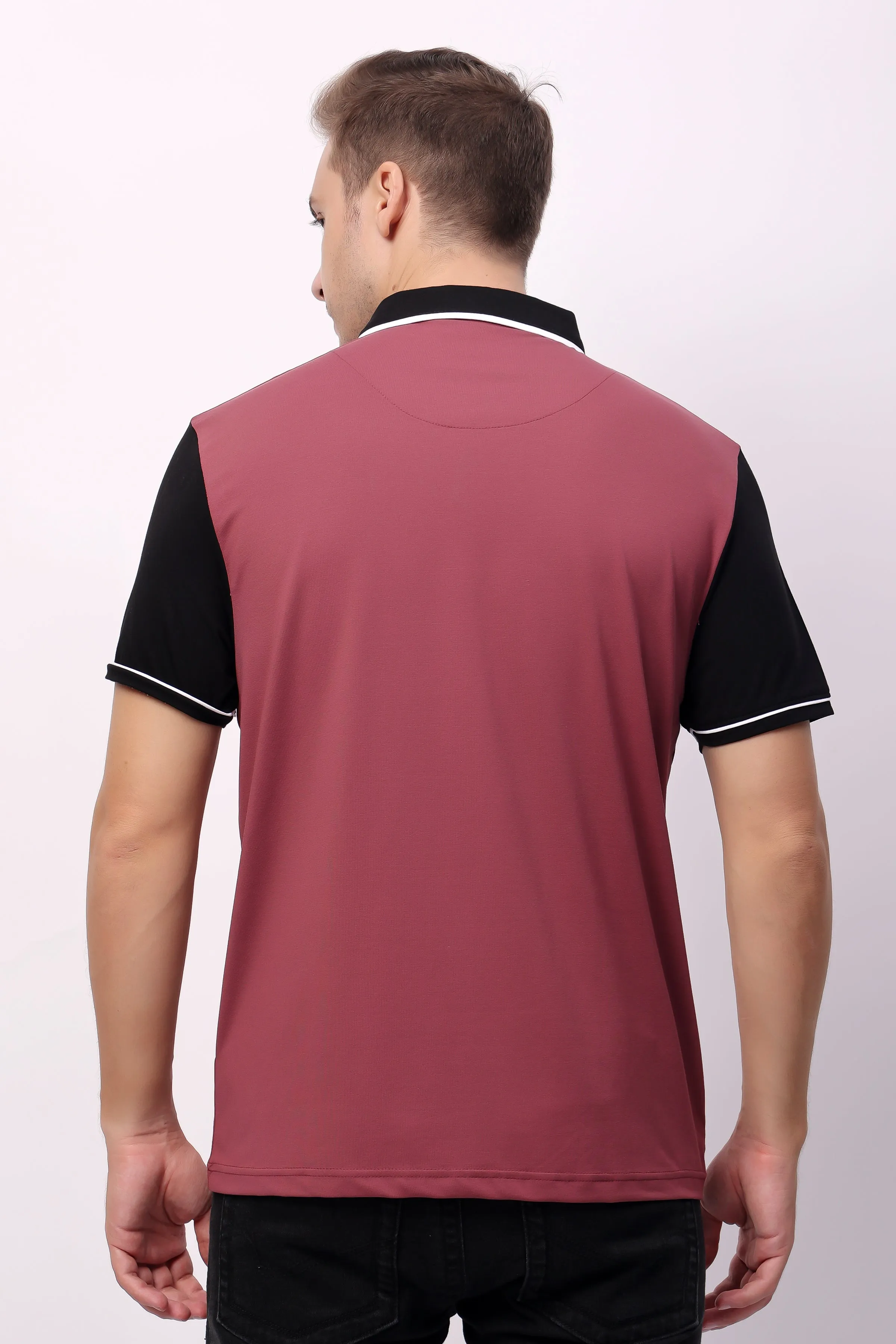 STYLOX SOLID POLO T-SHIRT FOR MEN