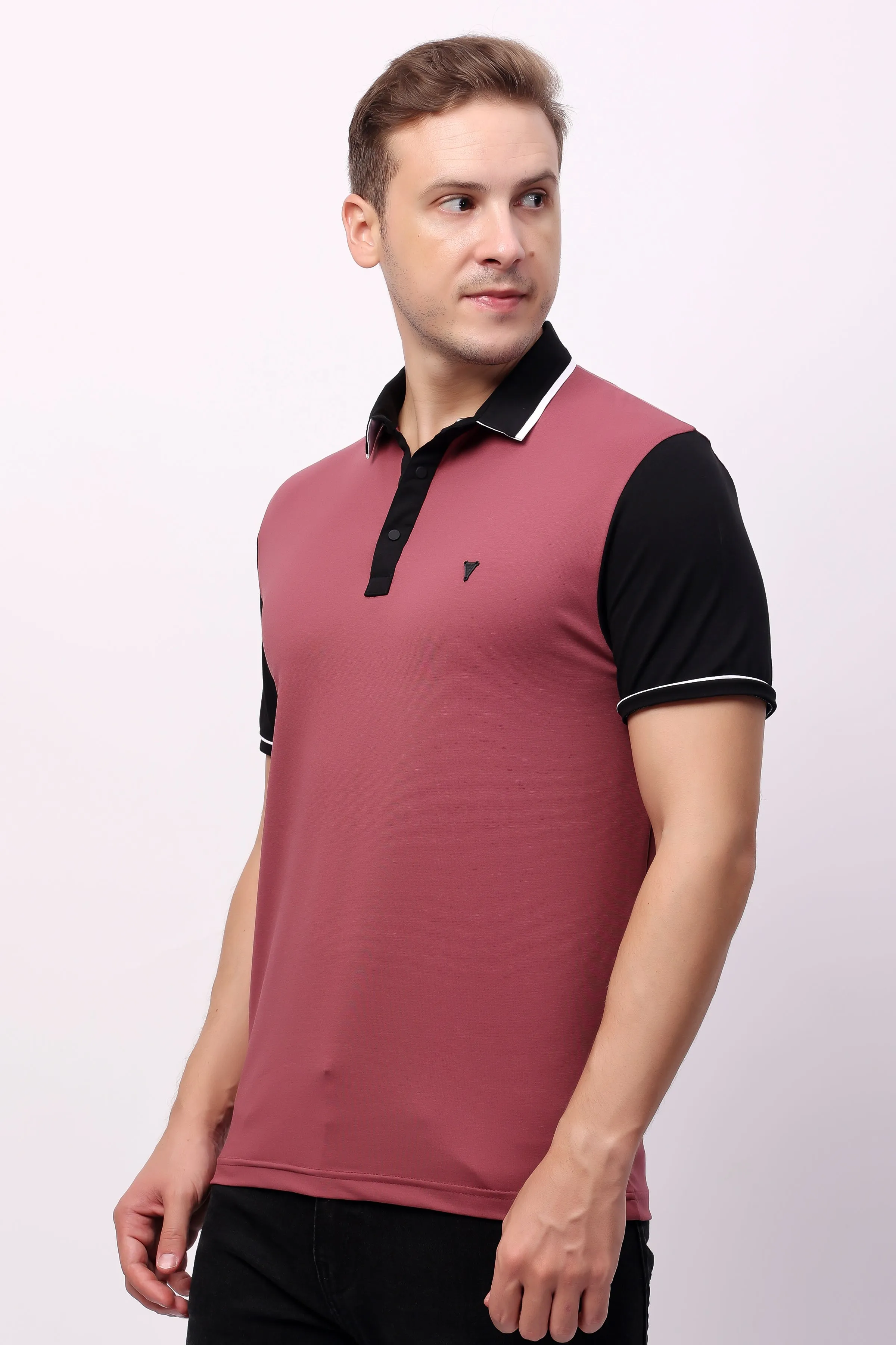 STYLOX SOLID POLO T-SHIRT FOR MEN