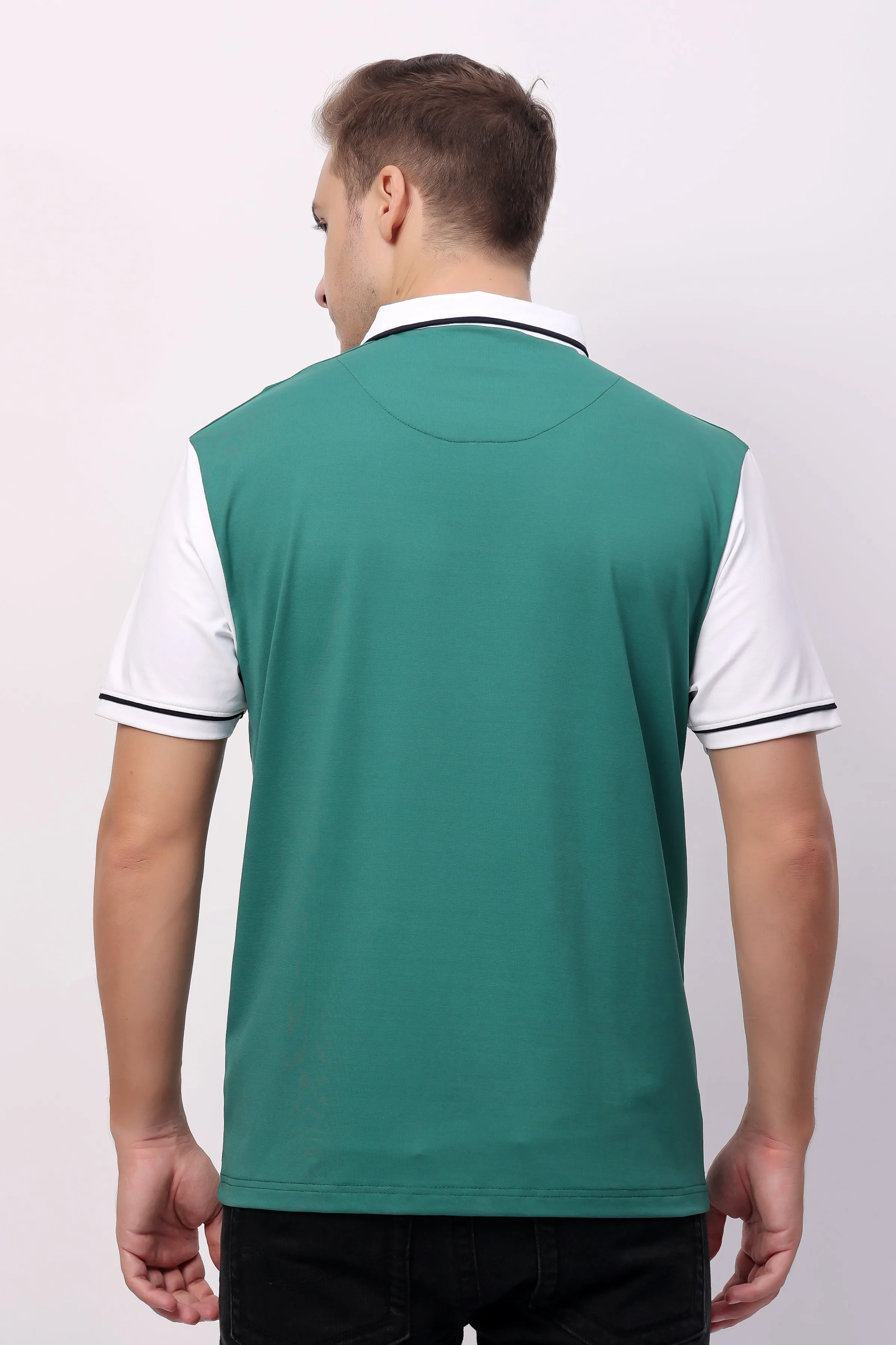 STYLOX SOLID POLO T-SHIRT FOR MEN