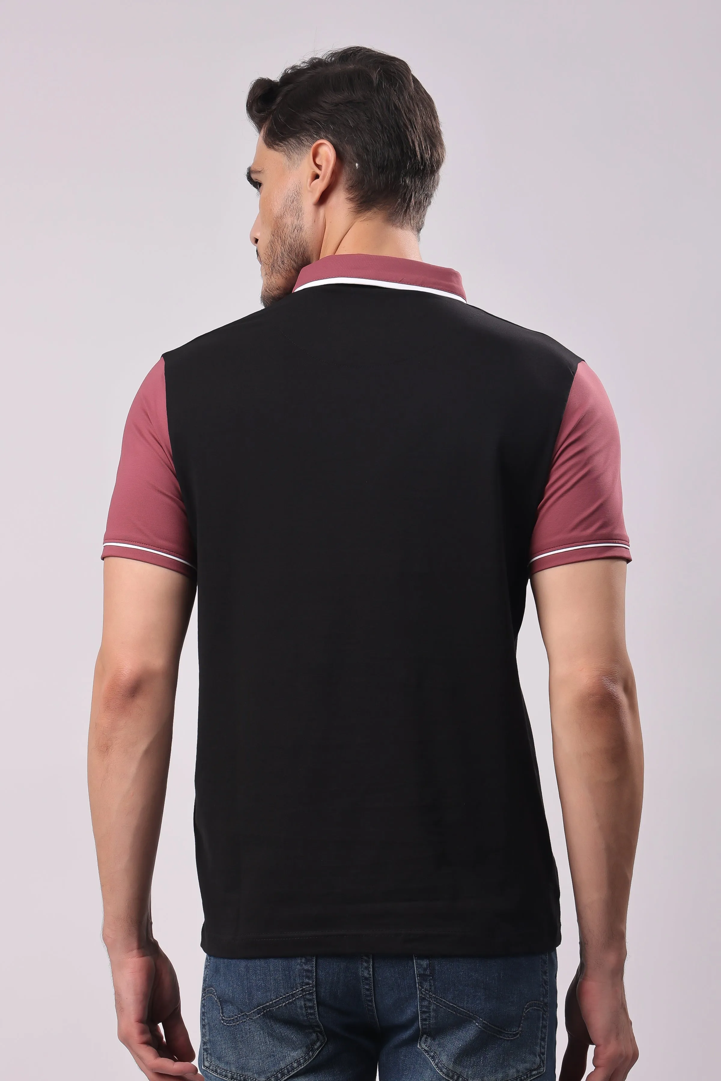 STYLOX SOLID POLO T-SHIRT FOR MEN