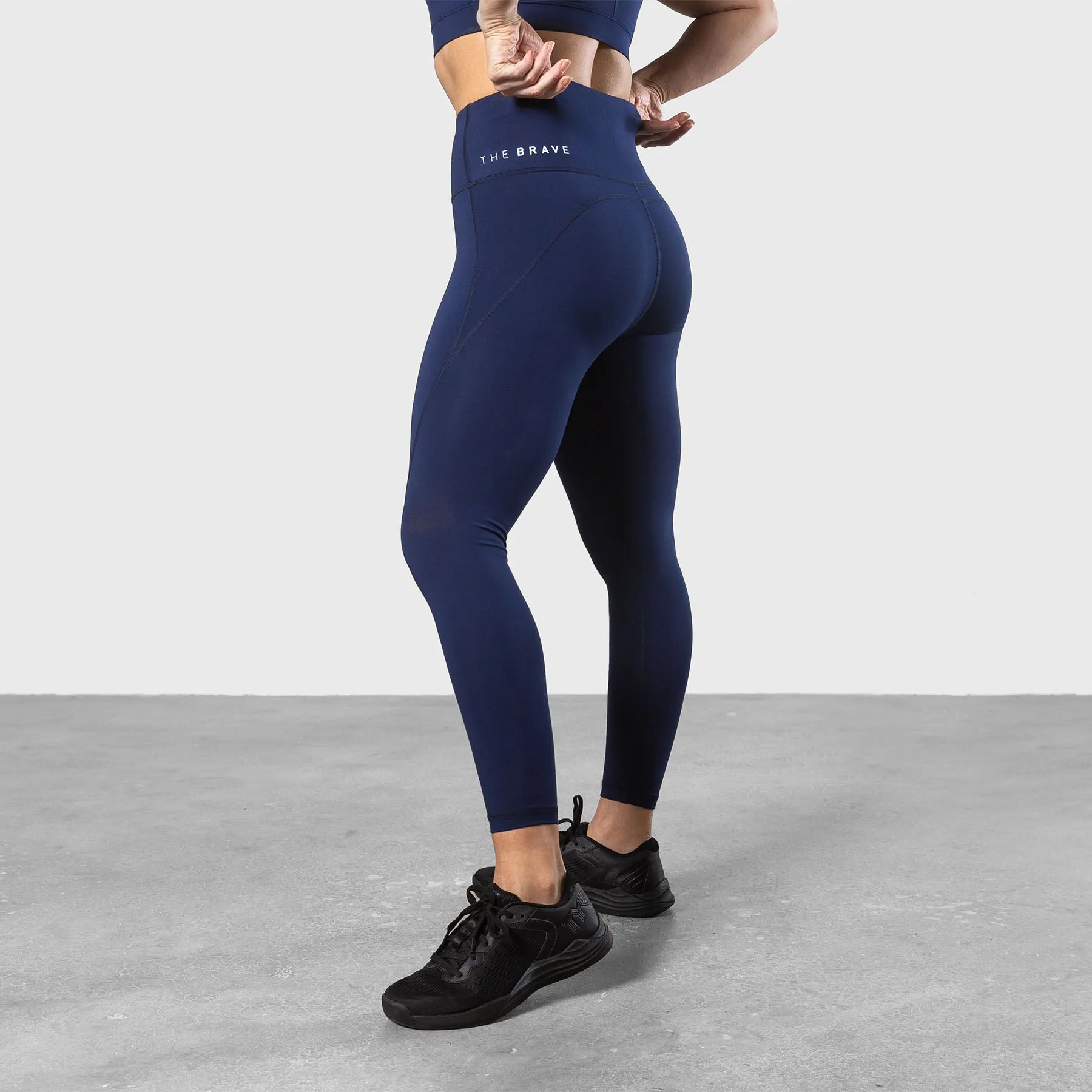 THE BRAVE - WOMEN'S SCULPT TIGHTS - DARK NAVY